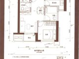 鸿荣源天俊_2室2厅1卫 建面66平米