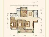 万恒润誉天下_3室2厅1卫 建面129平米