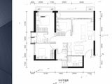 特区建发乐府广场_D户型 建面96平米