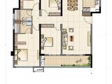 建发文昌府_4室2厅2卫 建面143平米