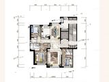 招商臻园_3室2厅2卫 建面196平米