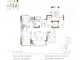 仲盛名都府_3室2厅2卫 建面122平米