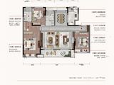 蓝光恒翔锦悦嘉苑_4室2厅2卫 建面139平米