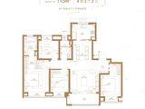 仁恒静安世纪_4室2厅2卫 建面145平米