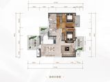 当代锦园ΜΟΜΛ_3室2厅2卫 建面87平米