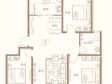 聚景城_3室2厅1卫 建面118平米
