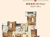 紫金公馆_4室1厅2卫 建面140平米