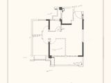 蓝光玖榕台_3室2厅1卫 建面75平米