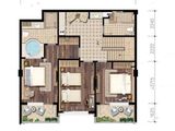 太舞滑雪小镇_4室1厅1卫 建面256平米