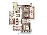 中海神州半岛_3室2厅2卫 建面124平米