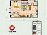 巨华巨宝大厦_1室1厅1卫 建面65平米