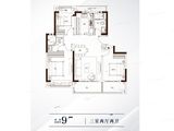 金辉栖湖云庭_3室2厅2卫 建面95平米