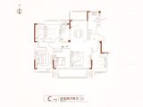 长河东岸_4室2厅2卫 建面144平米