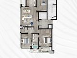 融创徐汇滨江壹号_3室2厅2卫 建面132平米
