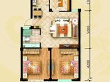 弘生世纪城南区_3室2厅1卫 建面96平米