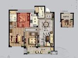 中梁文昌府_3室2厅2卫 建面103平米