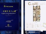 宝龙天地广场_4室2厅2卫 建面126平米