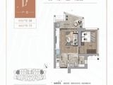华发国际商务中心天瑆_1室1厅1卫 建面37平米