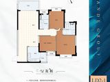 南宁空港恒大世纪梦幻城_3室2厅2卫 建面113平米