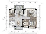 时代美宸二期_4室2厅2卫 建面128平米