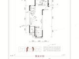 中博品观雅苑_2室2厅1卫 建面90平米