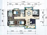 万山天玺_3室2厅2卫 建面113平米
