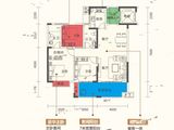 鸿鹏学府壹号_3室2厅2卫 建面104平米