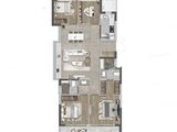 龙湖中天天玥_4室2厅2卫 建面125平米