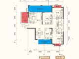 鸿鹏学府壹号_4室2厅2卫 建面128平米
