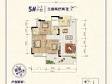 倚山瑞府_3室2厅2卫 建面107平米