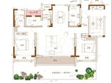 时光小镇溪棠雅园_3室2厅2卫 建面138平米