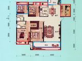 鸿鹏学府壹号_5室2厅2卫 建面145平米