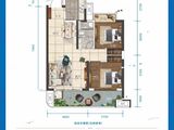 北投观海上城_2室2厅1卫 建面70平米