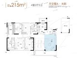 新城荣盛天翌_4室2厅3卫 建面215平米