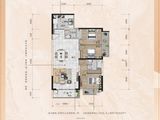 时代朝阳_3室2厅2卫 建面123平米