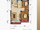 伴山润城裕泰里_2室2厅1卫 建面76平米