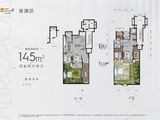华润置地誉澜颂_4室2厅2卫 建面145平米
