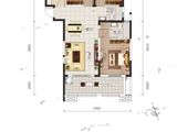 长投清能学府里_3室2厅2卫 建面109平米