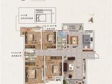 白石古莲城3期松竹里_4室2厅2卫 建面140平米