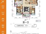 湘潭雅士林欣城_3室2厅2卫 建面130平米