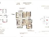 天元广场玺园_4室2厅2卫 建面153平米