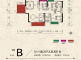 银港国际_4室2厅2卫 建面128平米