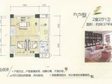 湘潭御湖国际_2室2厅2卫 建面88平米