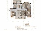 美的悦江府_4室2厅2卫 建面128平米