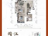荣和观江墅_3室2厅1卫 建面75平米