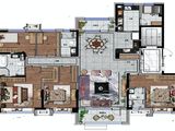 济南奥体时代_6室2厅3卫 建面232平米