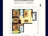 绿舟新城_3室2厅2卫 建面132平米