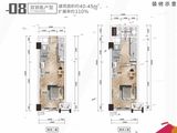 771广场_2室2厅2卫 建面40平米