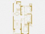 融城朗悦_3室2厅1卫 建面93平米