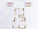 南通恒大翡翠华庭_3室2厅1卫 建面88平米